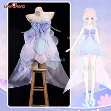 Load image into Gallery viewer, LAST BATCH UWOWO Exclusive Genshin Impact Fanart Kokomi Starlit Jellydream Formal Dress Cosplay Costume Bud Dress With Petticoat