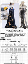 Load image into Gallery viewer, IN STOCK UWOWO Navia Cosplay Game Genshin Impact Fanart Navia Gown Dress Cosplay Costume Halloween Costume