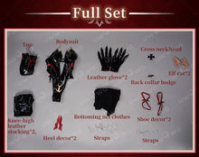 Load image into Gallery viewer, IN STOCK UWOWO KMS Regensburgg Ironn Bloodd Sheer BlackK Sheer 18+ Cosplay Costume