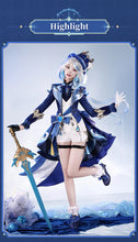 Load image into Gallery viewer, IN STOCK Furina Splash Art Focalors Cosplay Costume Game Genshin Impact【S-2XL】DokiDoki-SR Halloween Focalors Cosplay Hat