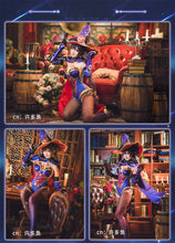 Load image into Gallery viewer, IN STOCK UWOWO Game Genshin Impact Mona Megistus Astral Reflection Cosplay Costume Enigmatic Astrologer Halloween Costume