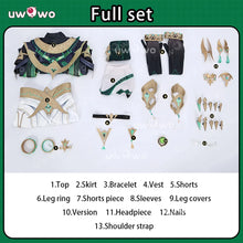 Load image into Gallery viewer, UWOWO Nefer Cosplay Collab Series:Game Genshin Imapct Nefer Cosplay Costume XS-2XL Halloween Costume