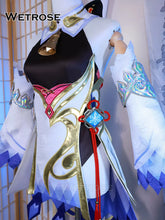 Load image into Gallery viewer, 【Wetrose】In Stock Ganyu SSR Cosplay Costume Genshin Impact Gan Yu Гань Юй Gamu Horn Head Gears Full Set Wig Shoes Halloween Xmas