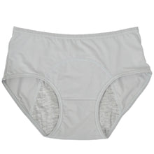 Load image into Gallery viewer, 1pc Women's Leak Proof Menstrual Panties – Mid Waist Ice Silk Plus Size Waterproof Period Underwear Sexy Physiological Briefs
