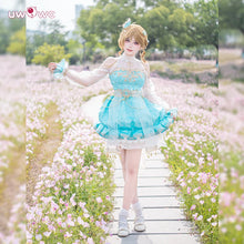Load image into Gallery viewer, UWOWO Collab Series: Koizumi Hanayo Cosplay Anime Loveee Live! UR Koizumi Hanayo Healing Innocence Cosplay Costume Halloween Cos