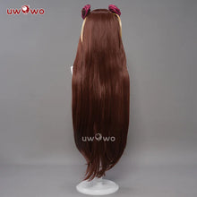 Load image into Gallery viewer, UWOWO Cosplay Flora Wig Fairy Wings Cosplay Wigs Long Brown Hair