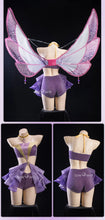 Load image into Gallery viewer, IN STOCK UWOWO Tecnaa Cosplay Anime Cosplay Costume Big Fairy Wings Cosplay Princes Costume Outfit Butterfly Halloween Costumes