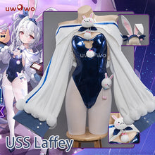 Load image into Gallery viewer, IN STOCK UWOWO Game AzuRr Lanee USS Laffey Bunny Cosplay Costume Dress Female Party Clothing Uniform Outfits