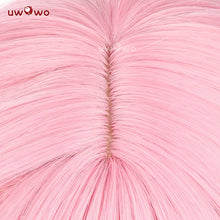 Load image into Gallery viewer, IN STOCK UWOWO Game Genshin Impact Charlotte Cosplay Wig Middle Pink Hair