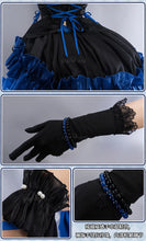 Load image into Gallery viewer, LAST BATCH UWOWO Genshin Impact Fanart Furina Focalors Black Devil Lolita Dress Cosplay Costume With Hat Halloween Costume