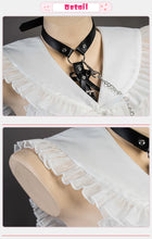 Load image into Gallery viewer, IN STOCK UWOWO Anime Mikku Cosplay Costume White Dress Full Set Mikku Chan Halloween Costumes White Dress Outfit