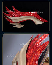 Load image into Gallery viewer, LAST BATCH UWOWO Ahri Cosplay League of Legends/LOL: Immortalized Legend Ahri Cosplay Costume With Tail and Cover Halloween Cos