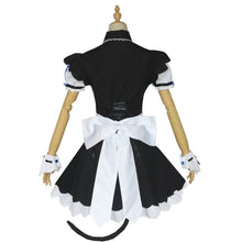 Load image into Gallery viewer, NEKOPARA Cosplay Chocola Vanilla Cosplay Maid Dress Women Girls Full Set Cute Lolita Halloween Party Outfits with Wig