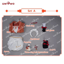 Load image into Gallery viewer, IN STOCK UWOWO Yoimiya Cosplay Maid Costume S-3XL Genshin Impact Fanart Cosplay Yoimiya Cosplay Yoimiya Maid Dress Halloween Cos