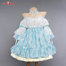 Load image into Gallery viewer, IN STOCK UWOWO Mikku Cosplay Costume Rakutenn Collabb Happy 16th Anniversary Birthday Cosplay Women Costume Dress Outfits