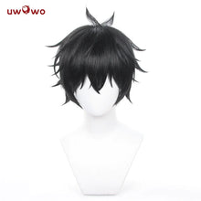 Load image into Gallery viewer, IN STOCK UWOWO Honkai Star Rail: Dan Heng Cosplay Wig Black Short Hair