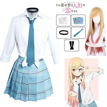 Load image into Gallery viewer, My Cosplay Anime Rizu Kyun Cosplay Costume Kitagawa Marin Bikini Cosplay Costume Kuroe Shizuku Wig