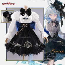 Load image into Gallery viewer, IN STOCK UWOWO Furina Cosplay Game Genshin Impact Fanart Furina Modern British Style Cosplay Costume Halloween Costume