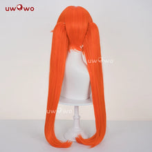 Load image into Gallery viewer, UWOWO Orphie Wig Game Zenless Zone Zero ZZZ Orphie Cosplay Wig Orphie "Magus" Magnusson Wig Orange Hair Long Hair Halloween Wig