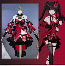 Load image into Gallery viewer, UWOWO Sparkle Cosplay Collab Series: Game Honkai: Star Rail Sparkle Hanabi Cosplay Costume Halloween Costume Christmas Costume