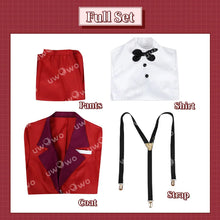Load image into Gallery viewer, UWOWO Collab Series: Charlie Morningstar Charlotte H Hotel Cosplay Costume Red Uniform