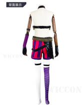 Load image into Gallery viewer, Anime Game LOL Arcane Cosplay Costume Crit Loli Jinx Cosplay Loose Cannon Cosplay Outfit Shoes Wig Sexy Women Carnival Costume