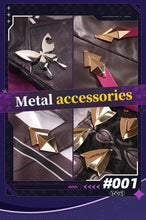 Load image into Gallery viewer, IN STOCK Kafka Cosplay Costume Game Honkai: Star Rail Cosplay DokiDoki-SR Honkai Kafka Women Halloween Costume Kafka Wig Shoes
