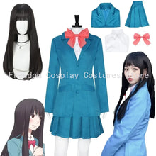 Load image into Gallery viewer, Sawako Kuronuma Cosplay Costume Wig Anime Kimi ni Todoke From Me to You JK School Uniform Skirt Shirt Halloween Party Girls Suit