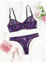 Load image into Gallery viewer, Female Lingerie Sexy Lingerie for Women Body Shorts Push-up Bra Fancy Woman Underwear Transparent Intimate Lingerie Set