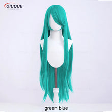 Load image into Gallery viewer, 73 Colors 100cm Long Straight Cosplay Wig Anime Compatible Universal Omopinenet Heat Resistant Synthetic Hair Wigs + Wig Cap