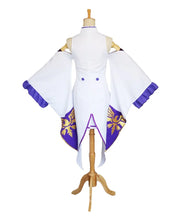 Load image into Gallery viewer, Re Zero Kara Hajimeru Isekai Seikatsu Emilia Cosplay Costumes Cloak Wig Women Dress with Headdress for Halloween Party Carnival