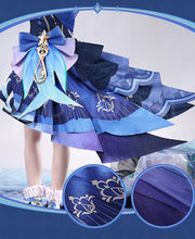 Load image into Gallery viewer, IN STOCK Furina Splash Art Focalors Cosplay Costume Game Genshin Impact【S-2XL】DokiDoki-SR Halloween Focalors Cosplay Hat