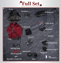 Load image into Gallery viewer, IN STOCK UWOWO Genshin Impact Cosplay Fanart Arlecchino The Knave Music Concert Cosplay Costume Game Costume Halloween Costume