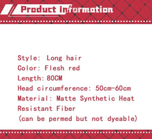 Load image into Gallery viewer, IN STOCK UWOWO Makimaa Cosplay Wig Anime Cosplay Long Braided Synthetic Hair Halloween Party Role Play Wigs