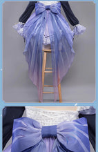 Load image into Gallery viewer, 【Wetrose】In Stock Kokomi Maid Cosplay Costume Genshin Impact Artist's Exclusive Fanart Sangonomiya Dress Set Wig Halloween Xmas