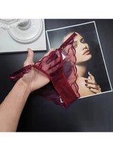 Load image into Gallery viewer, Sexy French Flower Embroidery Lace Bra Set Pure Desire Ultra Thin Push Up Wirefree Comfort Romantic Niche Bralette S-XL MOYISU