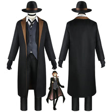 Load image into Gallery viewer, Nakahara Chuuya Cosplay Costume Include Hat Uniform Trench Coat Pants Outfits
