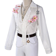 Load image into Gallery viewer, UWOWO Collab Series: Caleb Cosplay Game Love and Deepspace Caleb Floating Floraletter Spring Flowers Cosplay Costume M-3XL