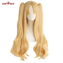 Load image into Gallery viewer, UWOWO Ereshkigall Cosplay Wig Anime Blonde Cosplay Hair Ponytail 80cm Long Gold Halloween Cosplay Wigs Party