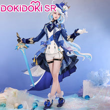 Load image into Gallery viewer, IN STOCK Furina Splash Art Focalors Cosplay Costume Game Genshin Impact【S-2XL】DokiDoki-SR Halloween Focalors Cosplay Hat