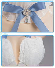 Load image into Gallery viewer, IN STOCK UWOWO Mikku Cosplay Costume Flower Fairy Dress Full Set Anime Cute Women White Bunny Jumpsuit Halloween Costumes