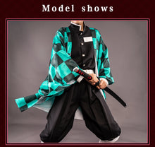 Load image into Gallery viewer, LAST BATCH UWOWO Tanjirouu Cosplay New Design Cosplays Tanjirouu Kamado Corps Haori Halloween Costumes