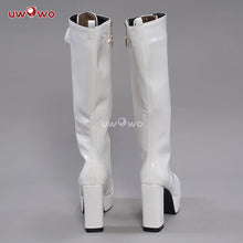 Load image into Gallery viewer, UWOWO Cosplay Shoes Universal Shoes Boots Black Blue White Rose High Tube Boots
