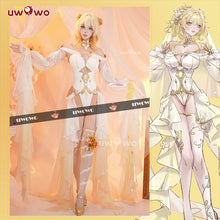 Load image into Gallery viewer, PRE SALE UWOWO Aglaea Cosplay Game Honkai: Star Rail Aglaea Bride Fanart Cosplay Costume Halloween Costume