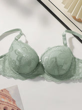 Load image into Gallery viewer, Bestseller Women's Lace Underwire Bra Set with Padded Push Up Cups Sexy Comfortable Lingerie Bikini Set S-XL Viomisha