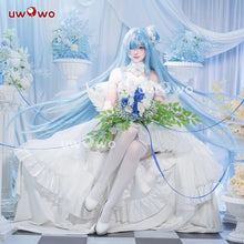 Load image into Gallery viewer, PRE SALE UWOWO Janus Cosplay Game Azurr Lanee Janus Oath Wedding Dress Bride Cosplay Costume Halloween Costume
