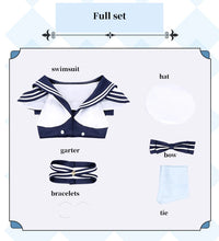Load image into Gallery viewer, UWOWO Marin Kitagawaa Cosplay Collab Series:Anime Marin Kitagawaa Summer Sailor Swimsuit Cosplay Costume S-2XL Halloween Costume