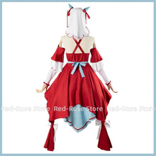 Load image into Gallery viewer, Anime Game Umamusume: Pretty Derby Still in Love Cosplay Costume Wig Red Princess Dress Lolita Woman Sexy Lovely Christmas Suit
