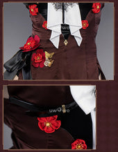 Load image into Gallery viewer, LAST BATCH UWOWO Genshin Impact Fanart Hutao Succubus Hutao Cosplay Costume Hu Tao Costume with Wings Tail Dress Cosplay Outfit