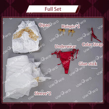 Load image into Gallery viewer, IN STOCK UWOWO Honkai Star Rail Fanart Tingyun Qipao Dress Cheongsam Cosplay Costume Ting Yun Qipao Dress Outfit